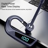 Bluetooth Earpiece Digital Display 270 Degree Rotation Wireless Handsfree Headset