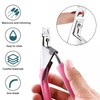 Nail Clippers for Acrylic Nails,Rustproof Acrylic Nail Cutter and Gel