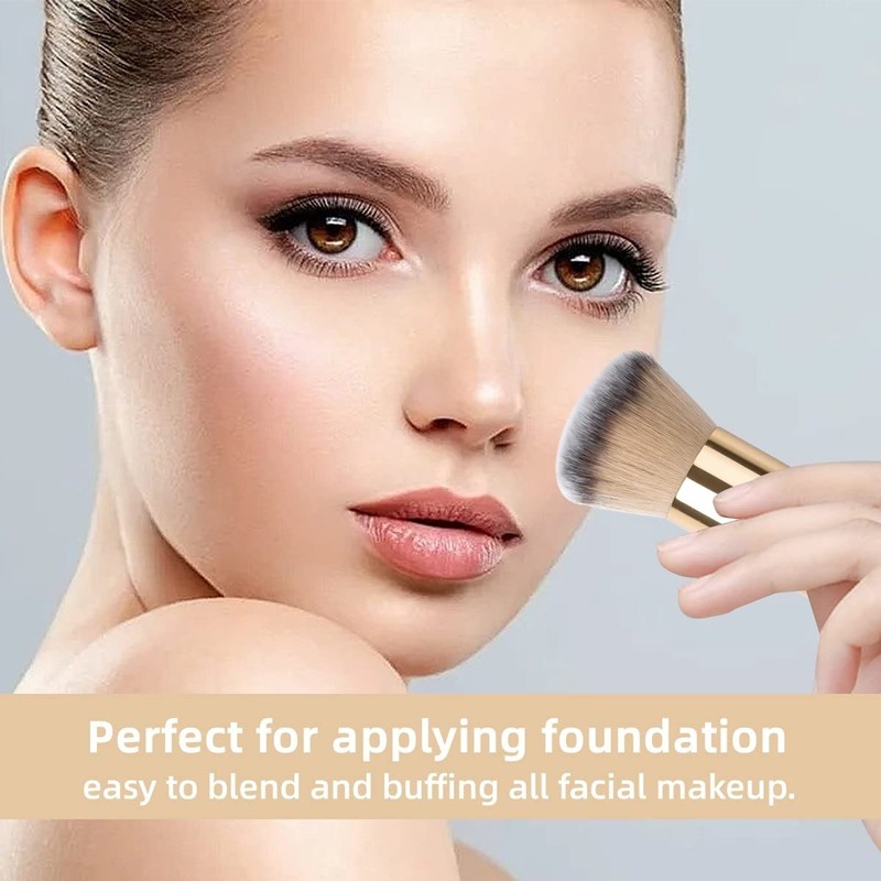 Bronze Tan Self Tanner Brush for Face High Density Vegan