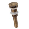 Pop Up Sink Drain Vintage Sink Vessel Drain Stopper Plant