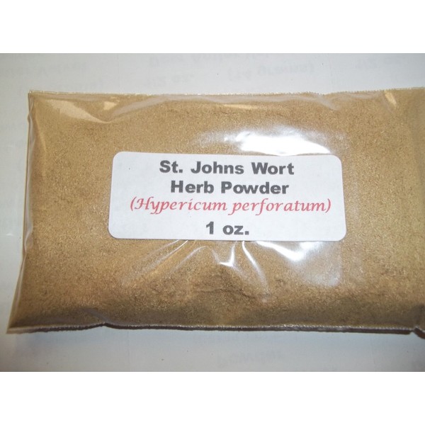 St. Johns Wort 1 oz. St. Johns Wort Herb Powder (Hypericum perforatum)