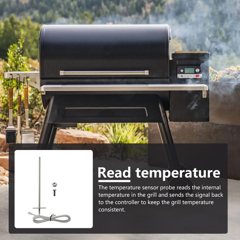 Upgrade Replacement for RTD Temperature Sensor Probe, for Camp Chef