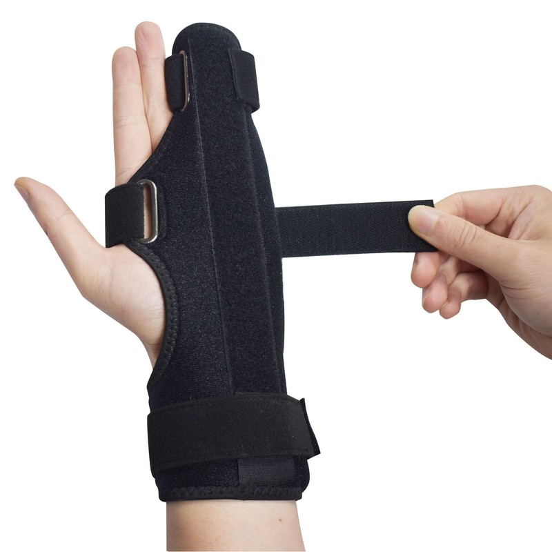 Trigger Finger Hand Splint Brace Fixation Adjustable Finger Splint Immobilizer