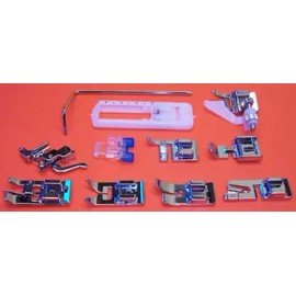 SHARP SEWING SUPPLIES FOOT SNAPMATIC LOW SHANK SET 11 PIECE for SNAP ON SEWING MACHINES 5011L