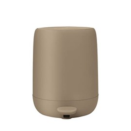Blomus SONO Pedal Bin Wastebasket 3Liter/0.8 Gallon Tan Soft Close