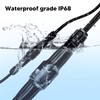 Fuse Holder Connector Flame Retardant Universal Interface IP68 15A PV
