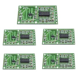 PAMEENCOS 5 pcs Microwave Doppler Radar Motion Detector Sensor RCWL-0516 Module Board