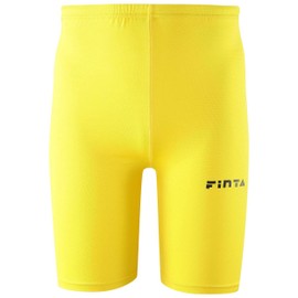 Finta FTW7031 Soccer Futsal, Men's, Adult Shorts, Spats, 9 Colors Available, (041) yellow