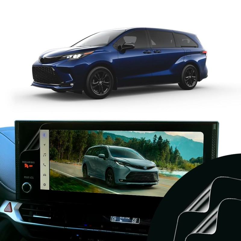 Artemis Shields 2025 Toyota Sienna Screen Protector Anti Glare Anti