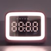 Alarm Clock Radio TF Card Music Player LED Night Light