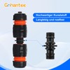 gohantee Quick Coupling 1/2 Inch Hose Coupling Hose Connector Two
