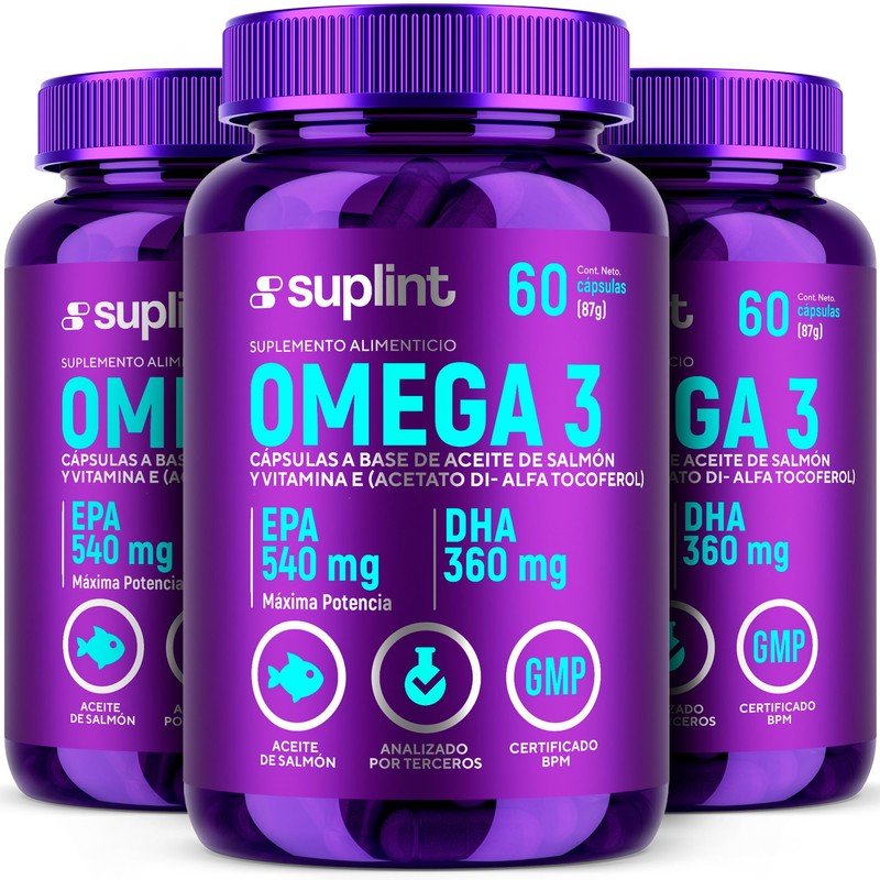 Omega 3 de Aceite de Salmón 3420 mg – EPA,