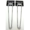 WAKI Folding Legs, Chrome, 0.2 x 10.6 inches (6 x