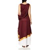 Roman Empress Costume X-Large Maroon,White