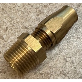 Coilhose Pneumatics PRM0406 -2 PK Polyurethane Reusable Rigid, ¼” ID x 3/8” MPT