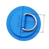 6pieces Pad/Patch D Rings for PVC Inflatable Boat Canoe Raft