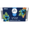 Glade 1-Wick Scented Candle Jar, Juniper & Teak, Air Freshener