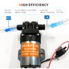 Self-priming Water DC 12V, Water Pump for Camper, RV, Shower,