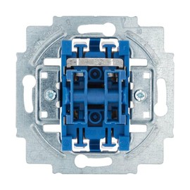 Busch-Jaeger 2020/4 US Blind Switch Flush-Mounted Insert, 1-Pin Button