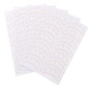 TOVINANNA 10sheets Eyelash Isolation Positioning Pads for Lash Extensions Easy