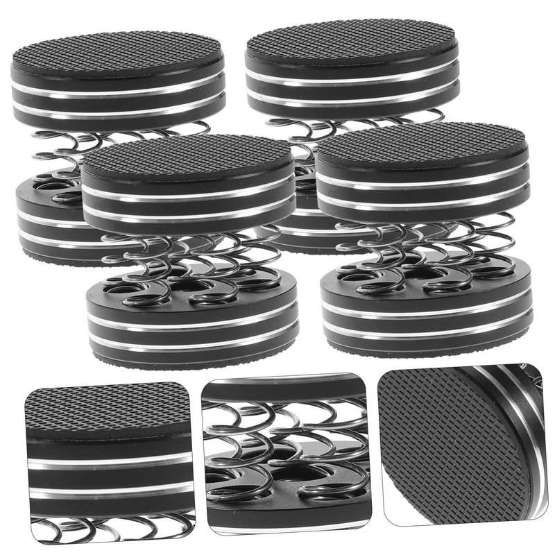 Tofficu 4Pcs Subwoofer Isolation Pad Set Speaker Vibration Dampening Feet