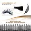 FADVAN Premade Anime Spire Lash Extensions for Professional Lash Artists,