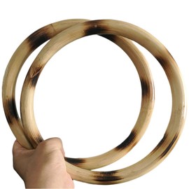 G-LIKE Wing Chun Rattan Ring Chinese Traditional Martial Arts Ye Wen Wing Chun Hand Strength Training Wood Bamboo Ring