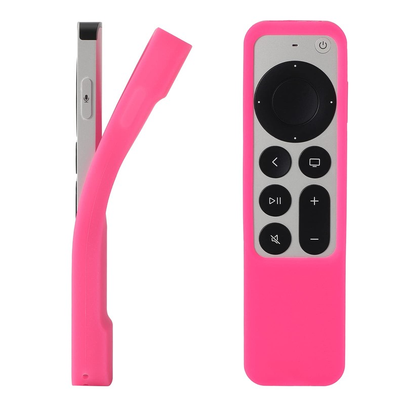 AKWOX [Nightglow Red] Remote Case Replacement for New Apple 4k