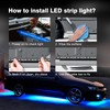 Car Underglow Lights, Yielinth Exterior LED Strip Lights with App