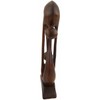 Abstract Wooden Sculpture Figure Statue Africa Asia Connected, 10cm