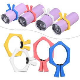 Sublimation Pinch Tumbler Clamp Nonslip Tool for 20 Oz Sublimation Blanks Mug Adjustable Open Angle Clamp Grip Tool DIY Heat Press Machine Supplies for Sublimation Paper & Tumblers - Blue 3 Pack