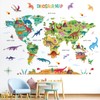 DECOWALL SG2-2312 Dinosaur World Wall Stickers Decals Room Kids Nursery