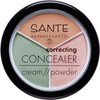 SANTE Naturkosmetik Correcting Concealer, 3-in-1, 3 Colour Shades for Covering