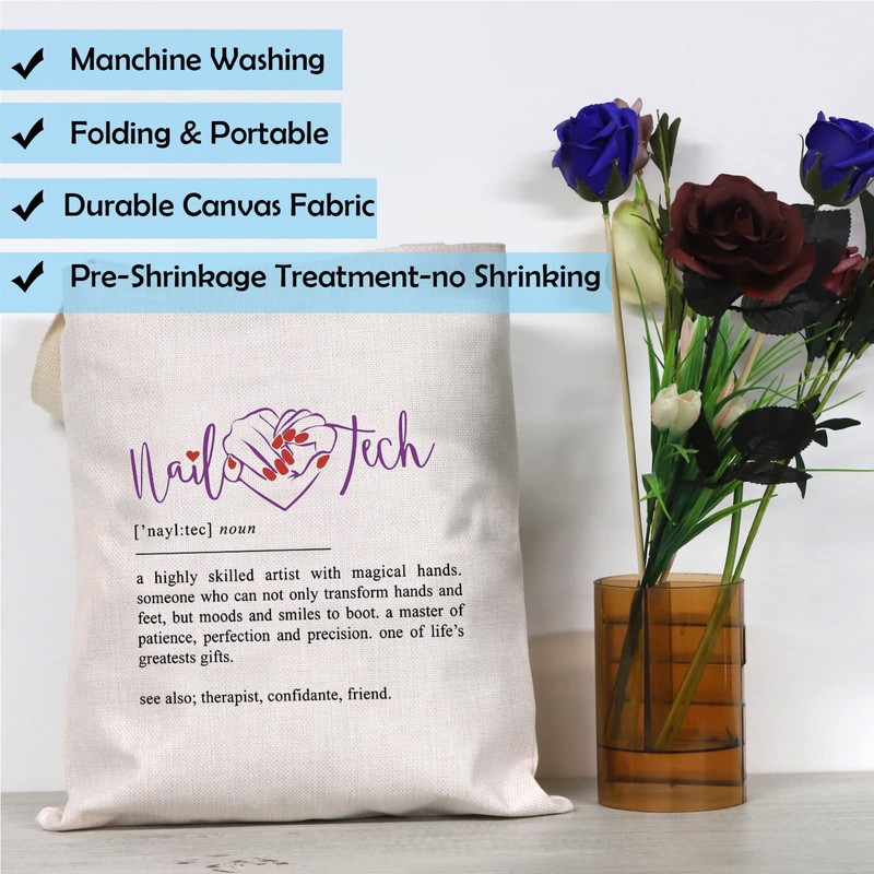 JTOUK Nail Technician gift Manicurist Graduation Gift Nail Tech Definition