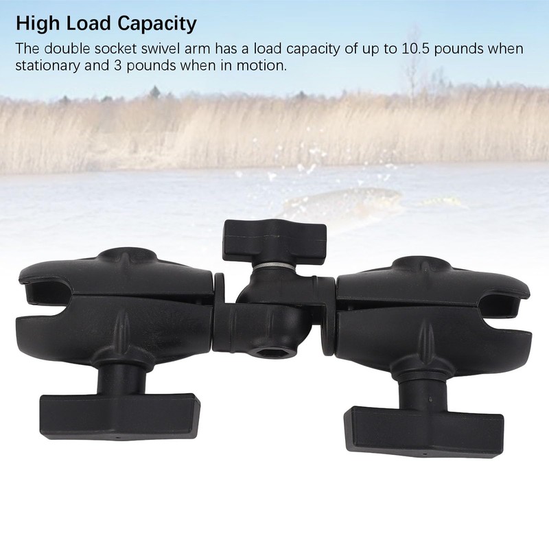 8.1 Inch Rotary Ratchet Arm with Double Socket for RAM