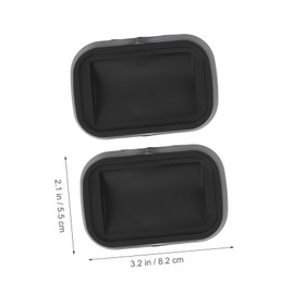 COHEALI 8pcs Rubber Anti-Slip Furniture Wheel Pads for Chairs Tables and Carts Universal Size Floor Protectors for Home Use