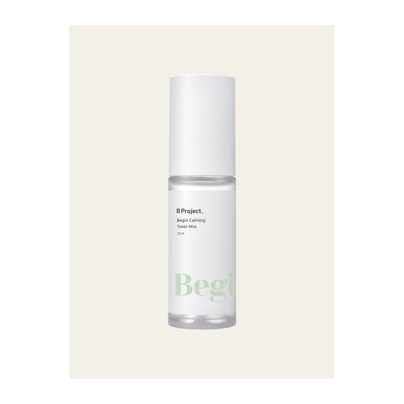 Begin Calming Non-irritating Soothing Moisturizing Toner Mist 30ml / 비긴