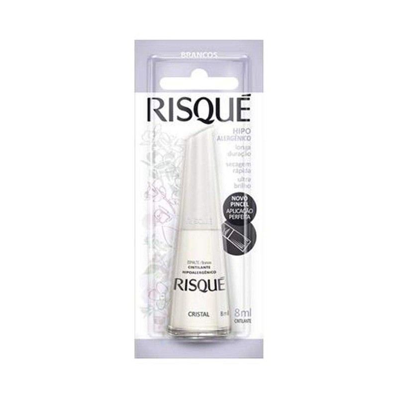 Nail Polish Risque Sparkly White | Esmalte de Unhas |
