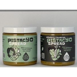 PistacYO Creamy & Crunchy Duo Pistachio Spreads