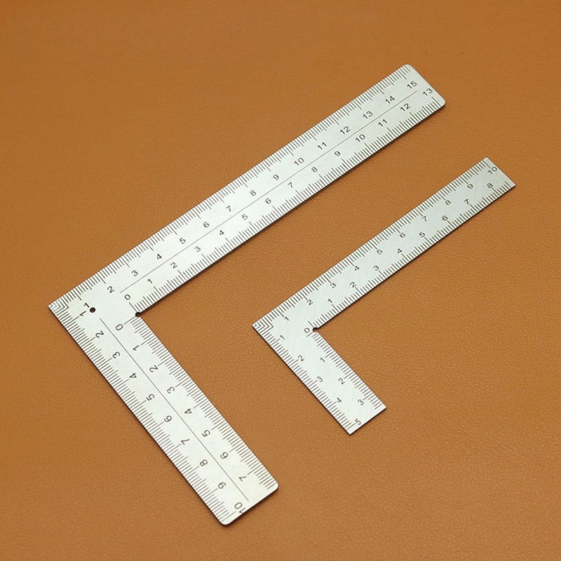1 Pcs L Shaped Ruler Carpenters Square Framing Ruler Stainless