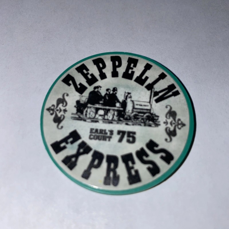 LED ZEPPELIN Express SOUVENIR COLLECTIBLE POKER CHIP GOLF BALL MARKER