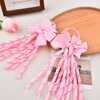 Pink Bow Hair Ties for Women Bow Scrunchies for Women's