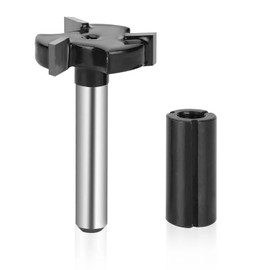 CNC Spoilboard Surfacing Router Bits 1/4 inch Shank 1inch Cutting Diameter Slab Flattening Router Bit Planing Bit Wood Planing Bit Planer Perfectly forSurfacing Surfacing Router bits (Carbide)
