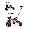 KRIDDO 2-in-1 Toddler Tricycle for Ages 18 Months to 5