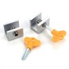 Window Security Lock for Child Safety and Fall Prevention Security 3ea