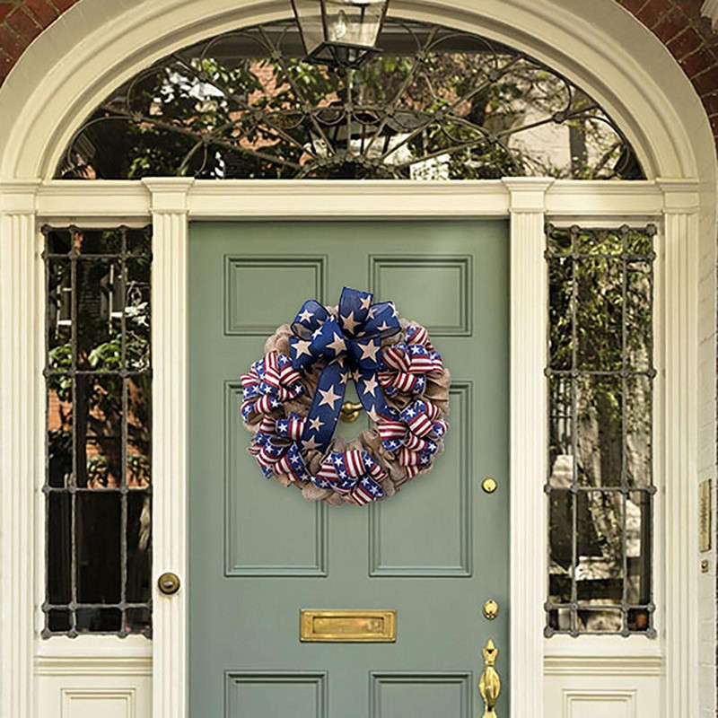 4th of July Wreath Memorial Day Wreath American Independence Day