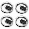 20 oz Tumbler Lids for Yeti, 4 Pack 20oz Magnetic