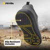 FitVille Extra Exitra Wide Steel Toe Shoes for Men Puncture