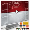 Zacknoble Professional PTCG playmat for 1-Player Trainer - 24x14 inches