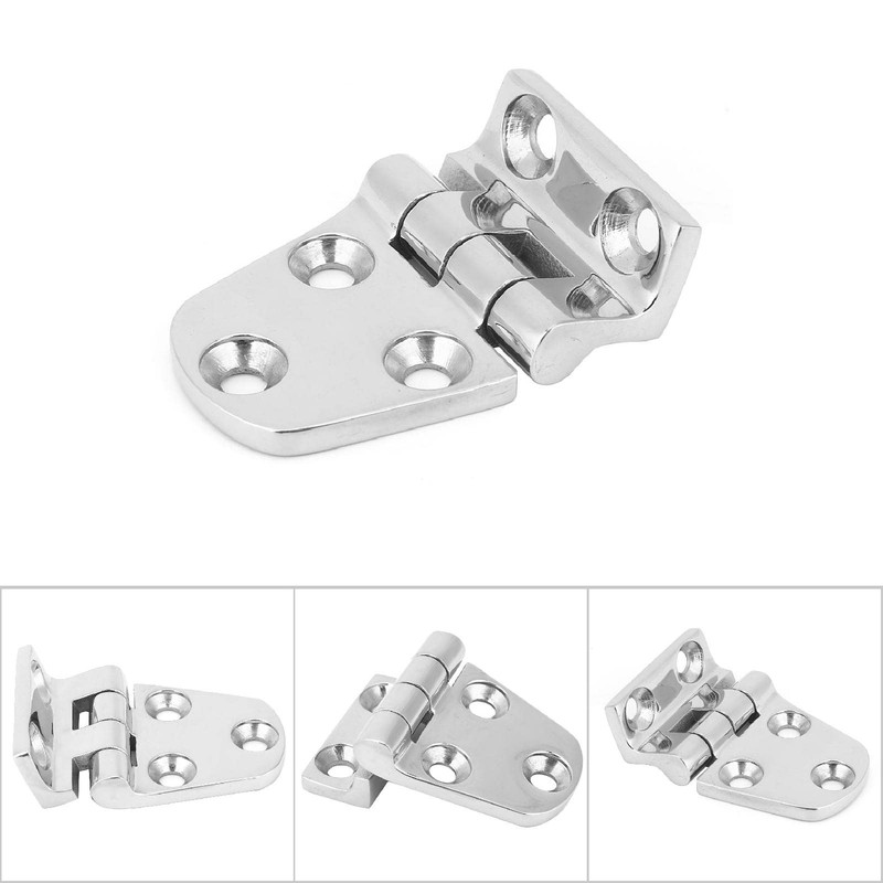 Recessed Cabinet Door Hinges, Flush Front Mounting, Self-Closing Kitchen Cabinet